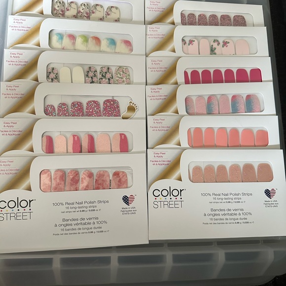 Color Street Nail Polish Strips - Picture 1 of 2